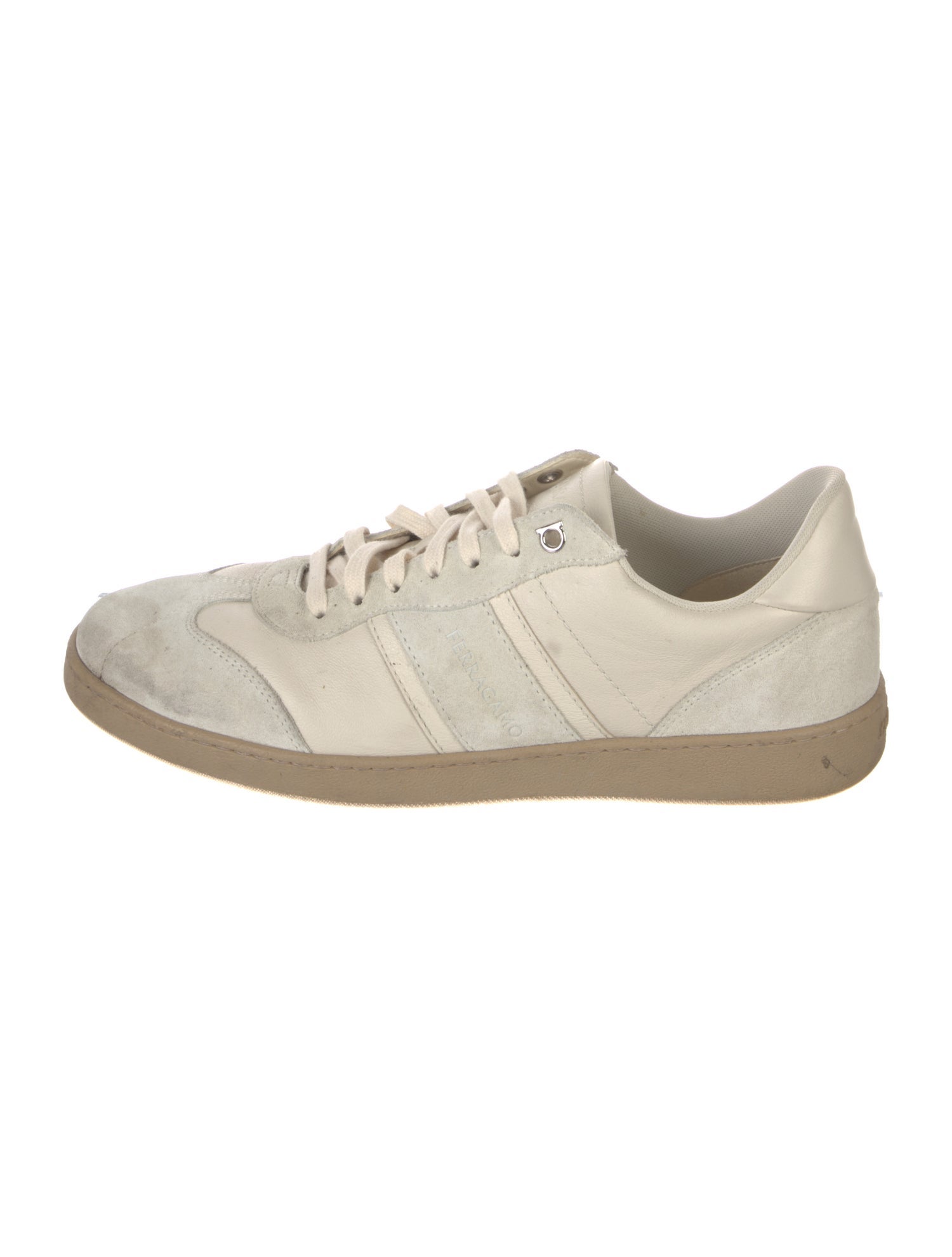 Salvatore Ferragamo Leather Sneakers - White Sneakers, Shoes