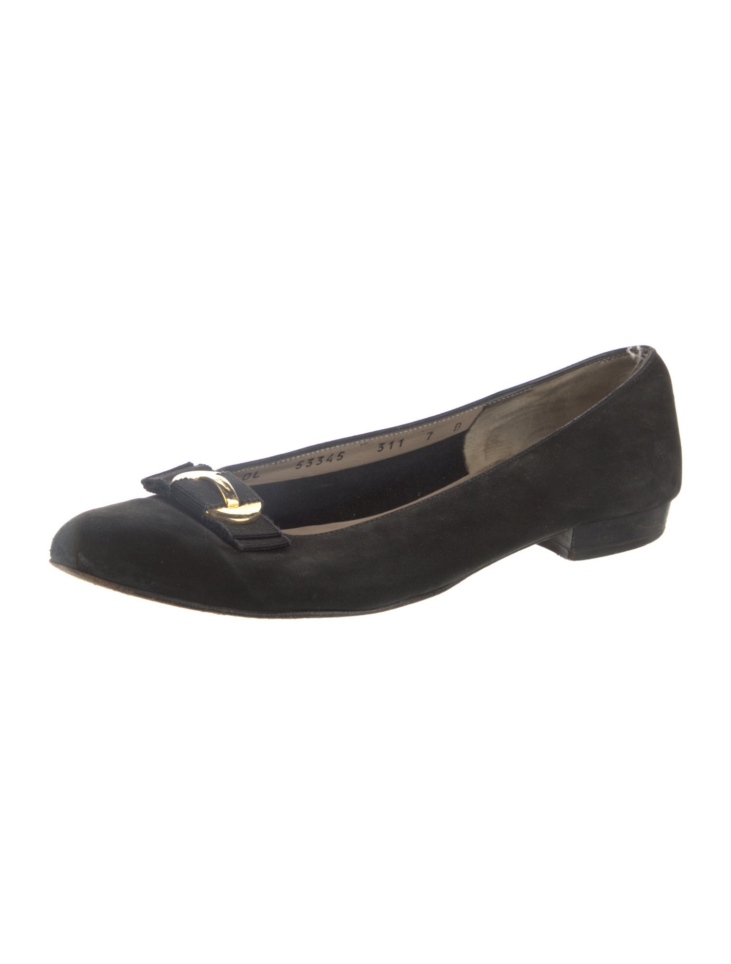 Salvatore Ferragamo Suede Flats