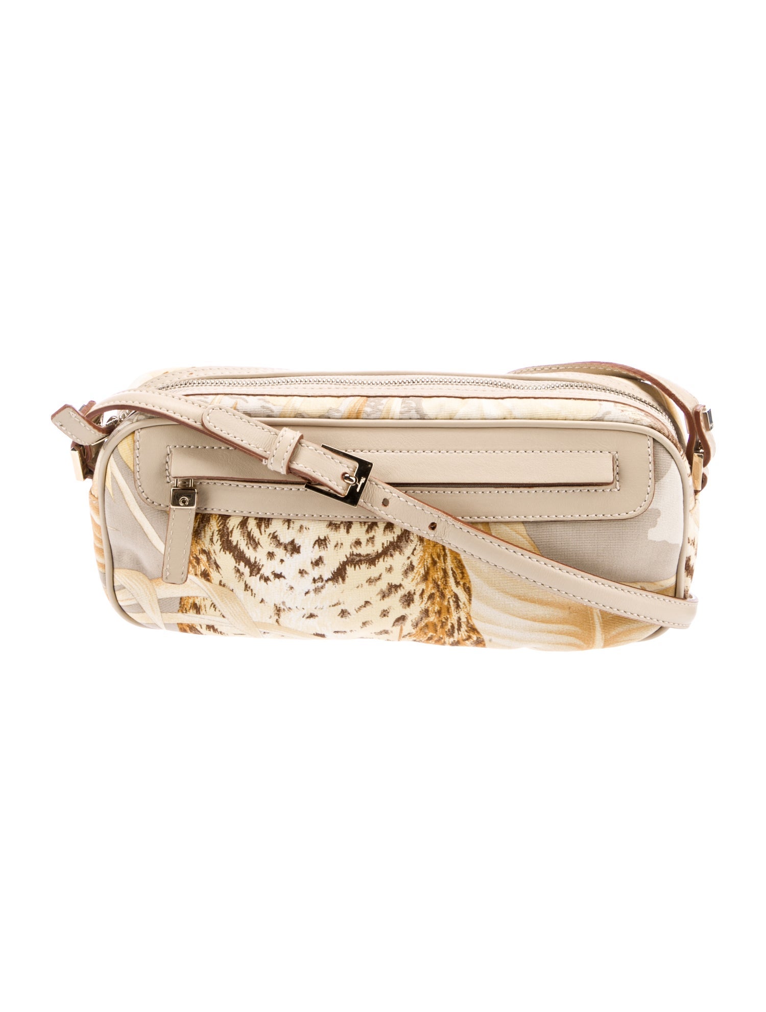 Salvatore Ferragamo Nylon Top Handle Bag