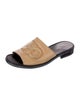Salvatore Ferragamo Leather Slides