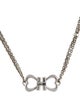 Salvatore Ferragamo Heart Double Strand Necklace