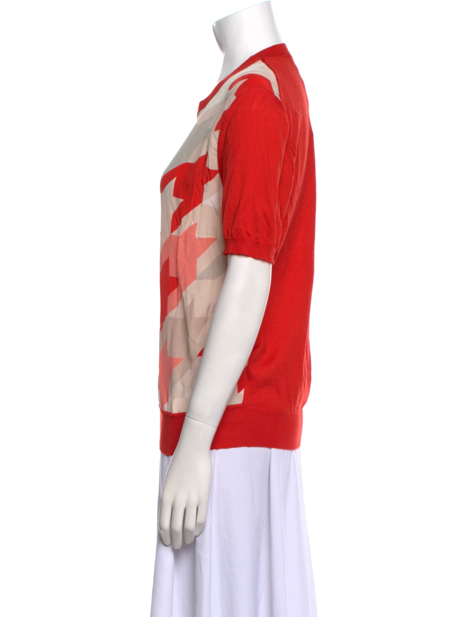 Salvatore Ferragamo Printed Crew Neck T-Shirt