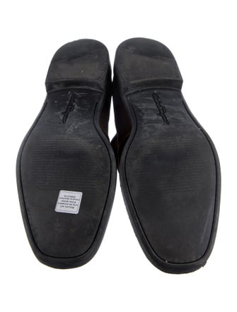 Salvatore Ferragamo Suede Monk Straps