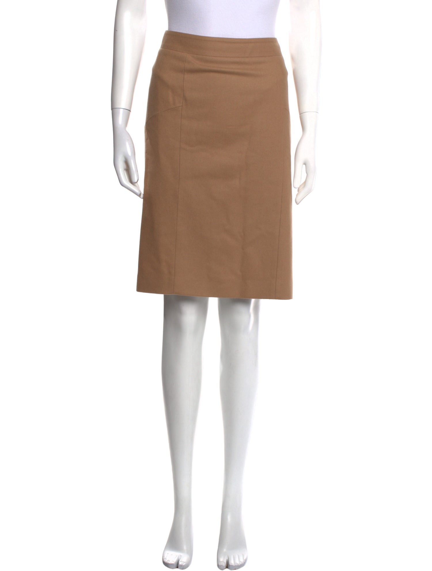 Salvatore Ferragamo Wool Knee-Length Skirt