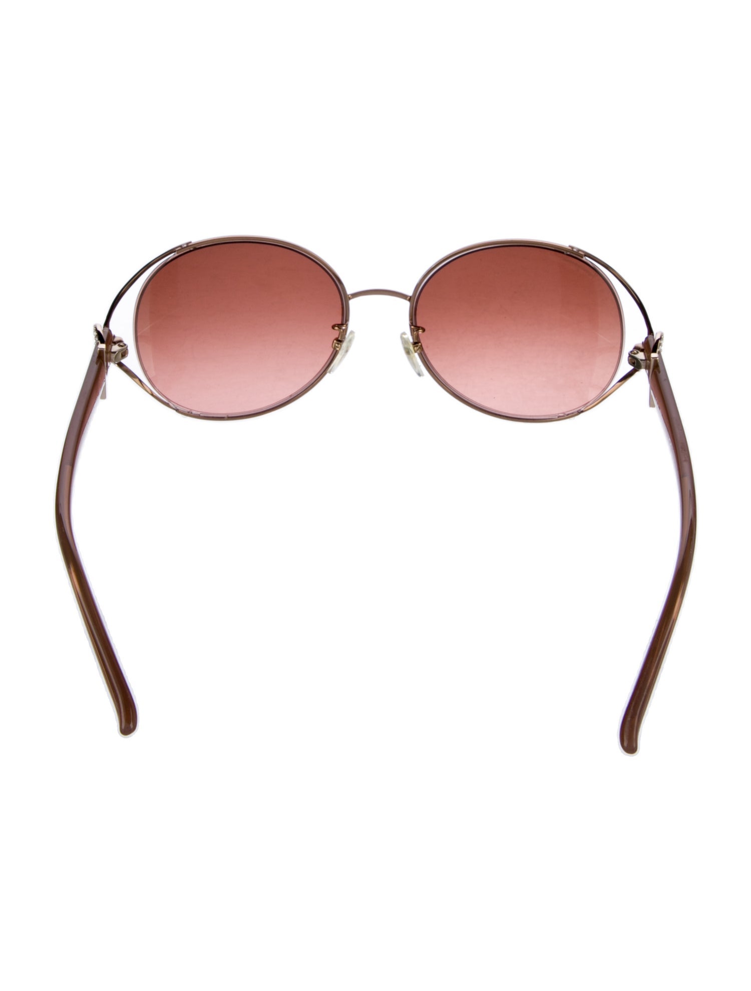 Salvatore Ferragamo Round Tinted Sunglasses