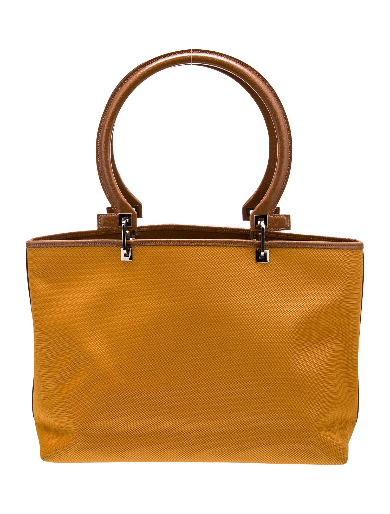 Salvatore Ferragamo Canvas Evening Bag