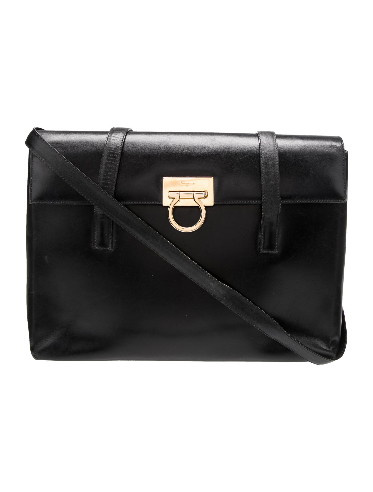 Salvatore Ferragamo Leather Shoulder Bag
