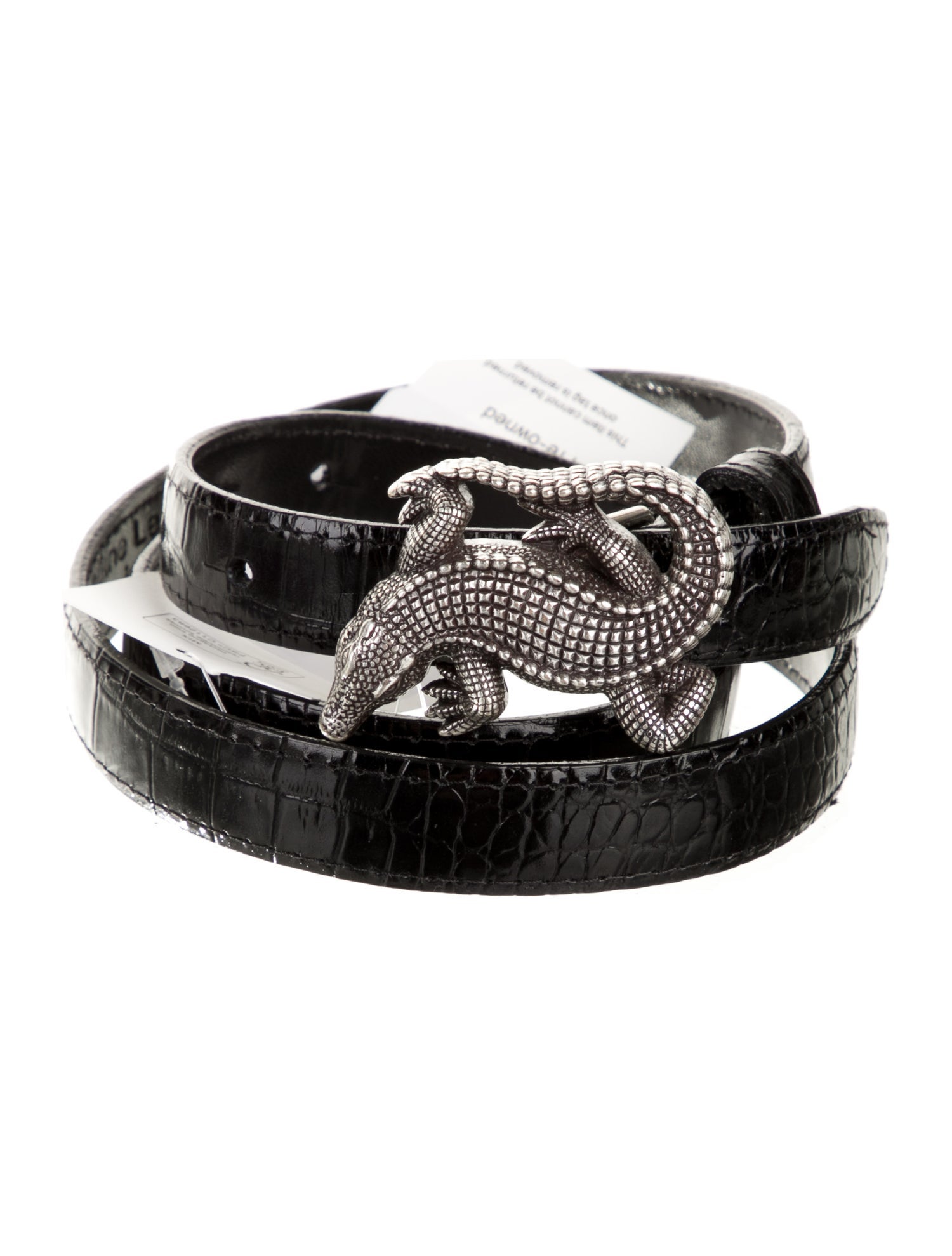 Junya Watanabe Wide Ponyhair Belt - Black Belts, Accessories