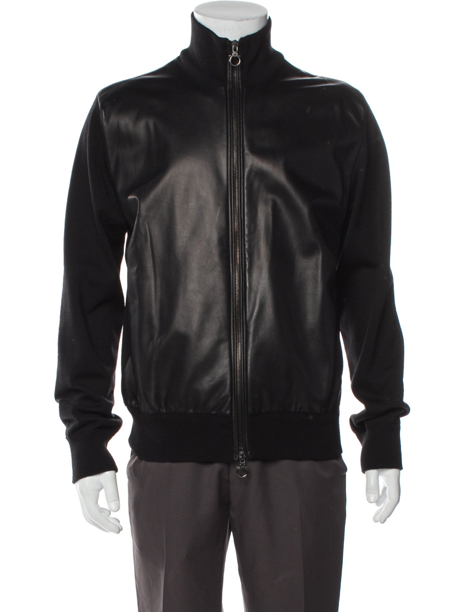 Salvatore Ferragamo Virgin Wool Bomber Jacket