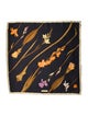 Salvatore Ferragamo Silk Floral Print Scarf