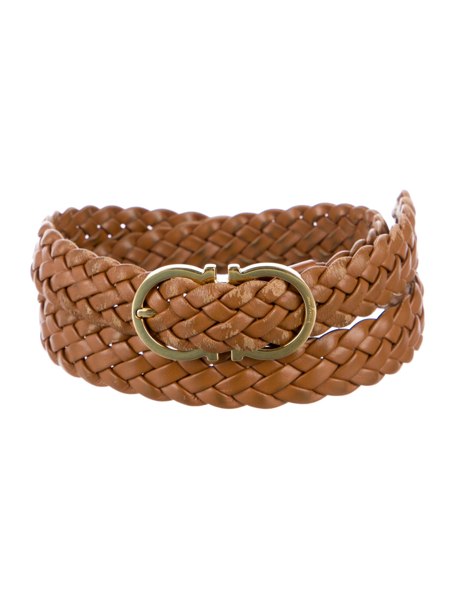 ferragamo braided belt