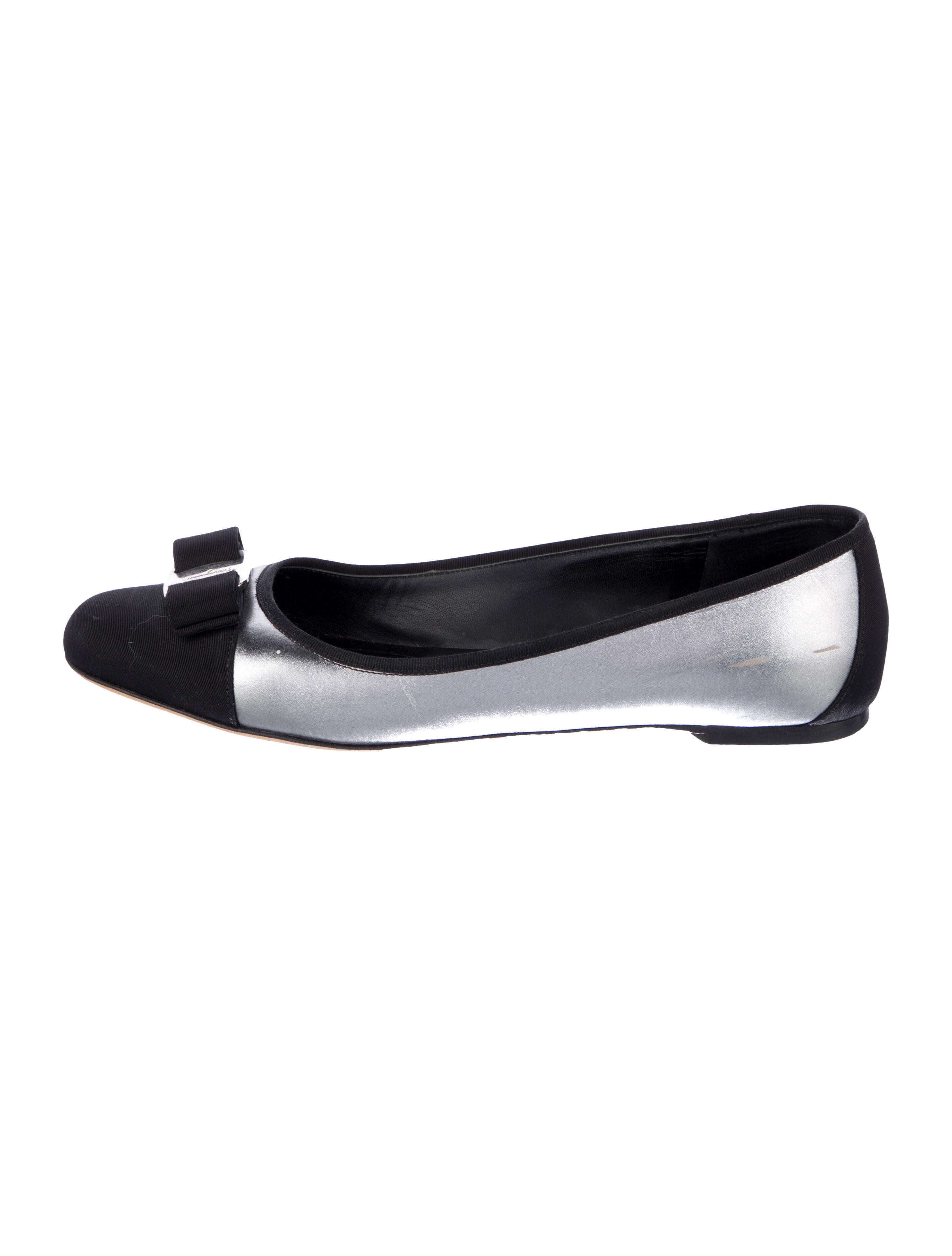 Salvatore Ferragamo Leather Ballet Flats
