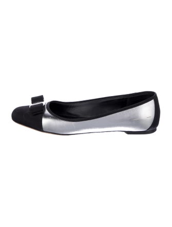 Salvatore Ferragamo Leather Ballet Flats
