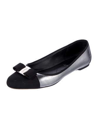 Salvatore Ferragamo Leather Ballet Flats