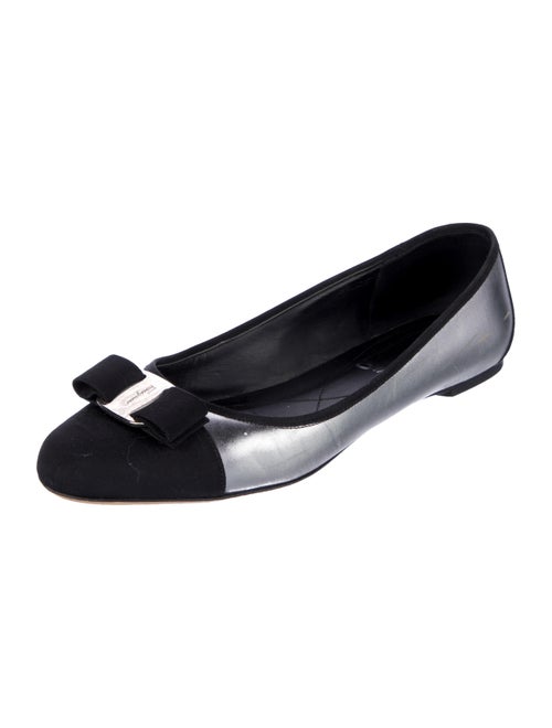 Salvatore Ferragamo Leather Ballet Flats