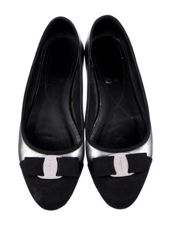 Salvatore Ferragamo Leather Ballet Flats