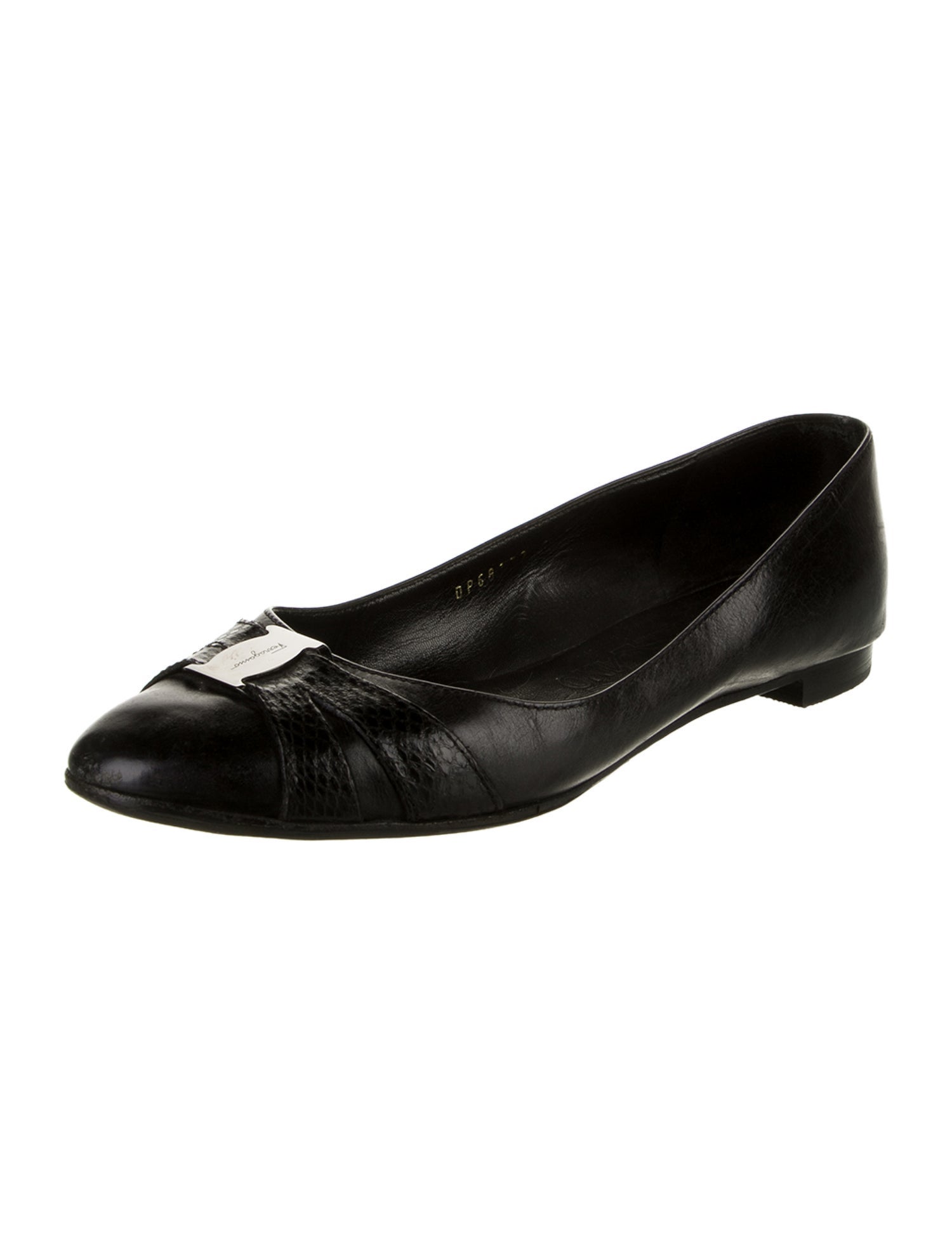 Salvatore Ferragamo Leather Ballet Flats