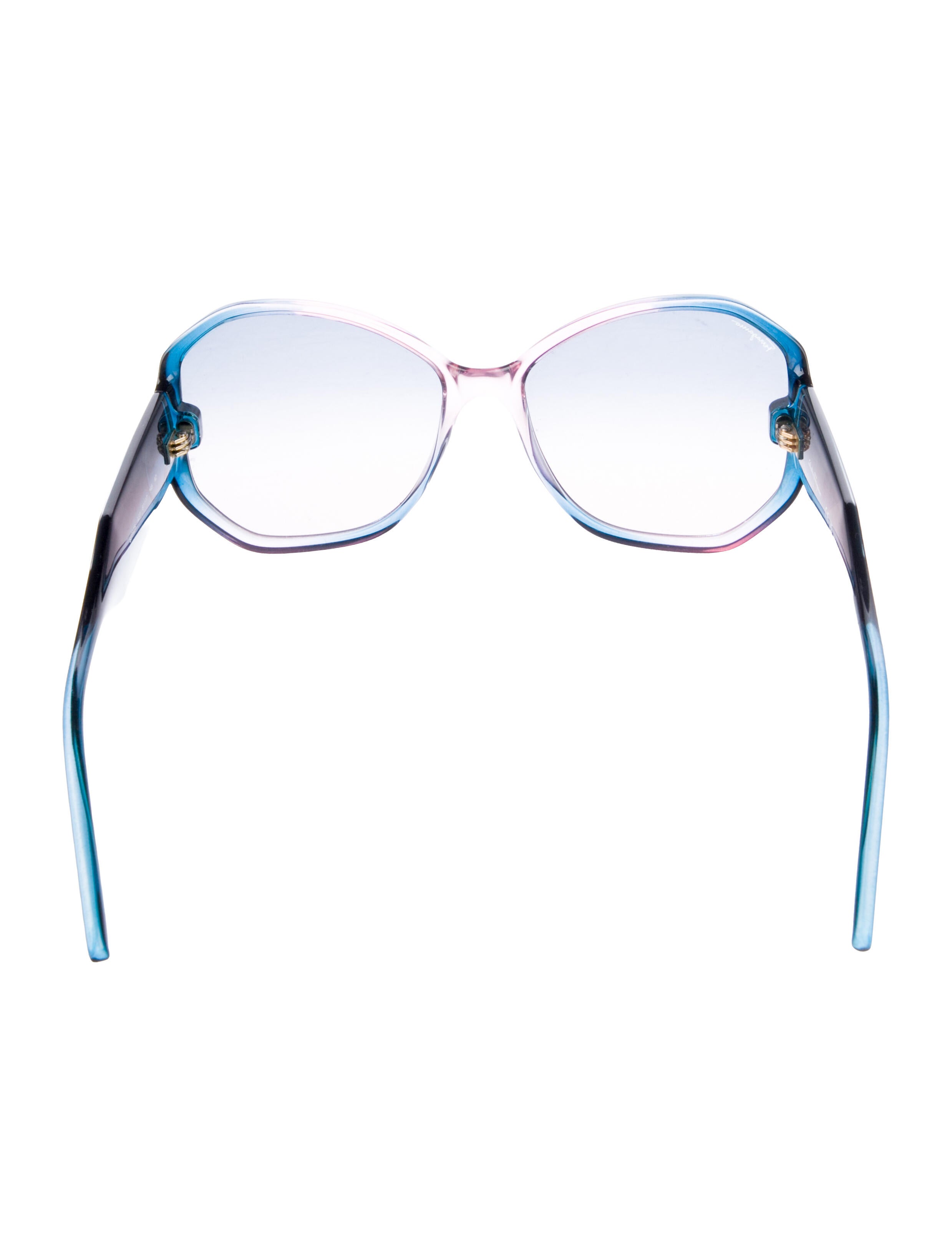 Salvatore Ferragamo Oversize Gradient Sunglasses