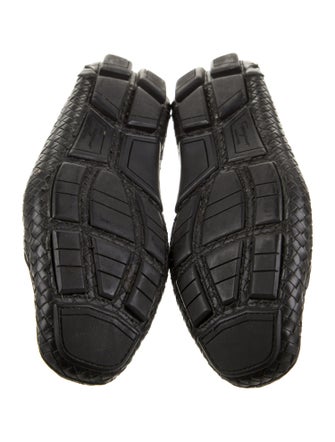 Salvatore Ferragamo Leather Drivers