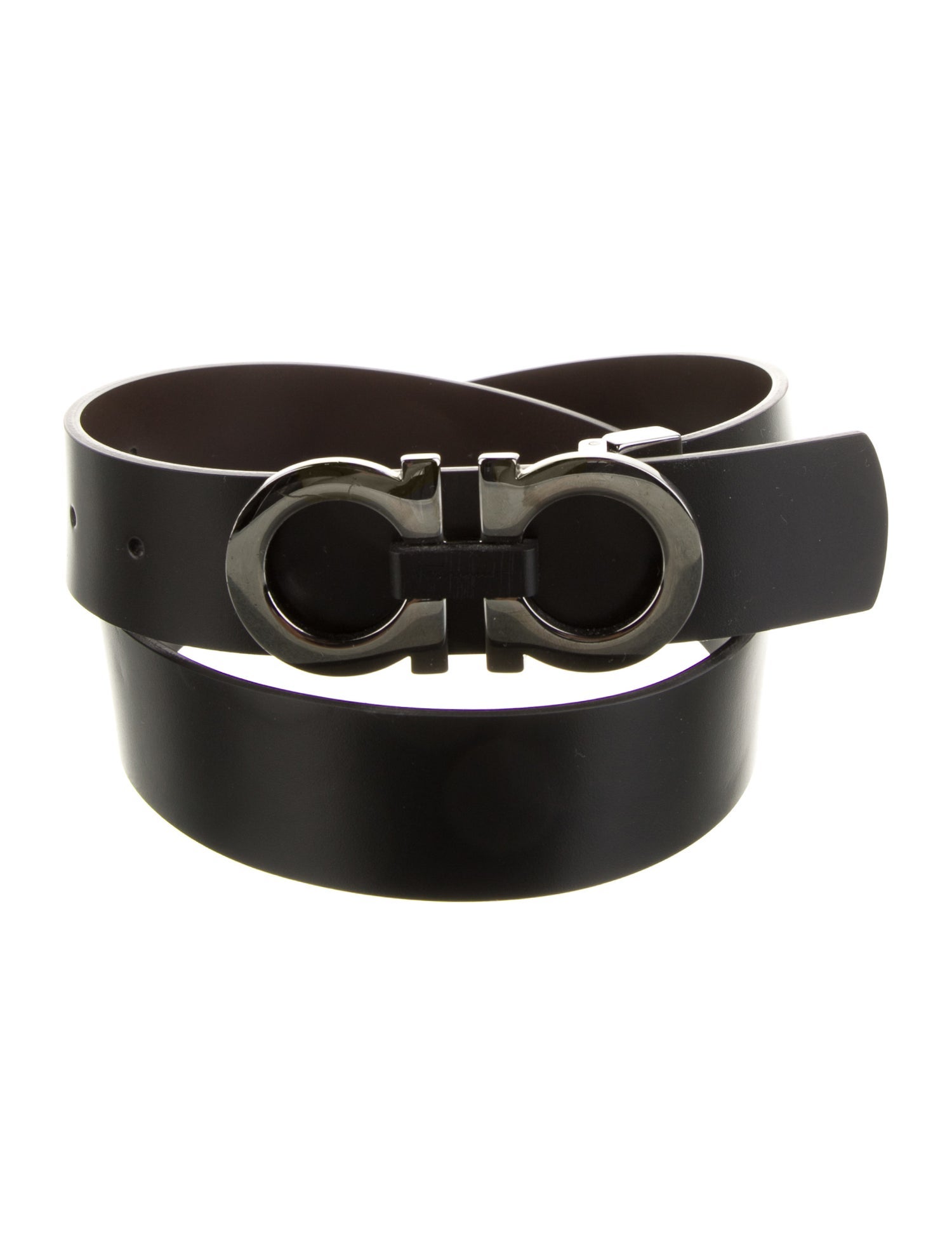 Salvatore Ferragamo Leather Belt Kit - Purple Belts