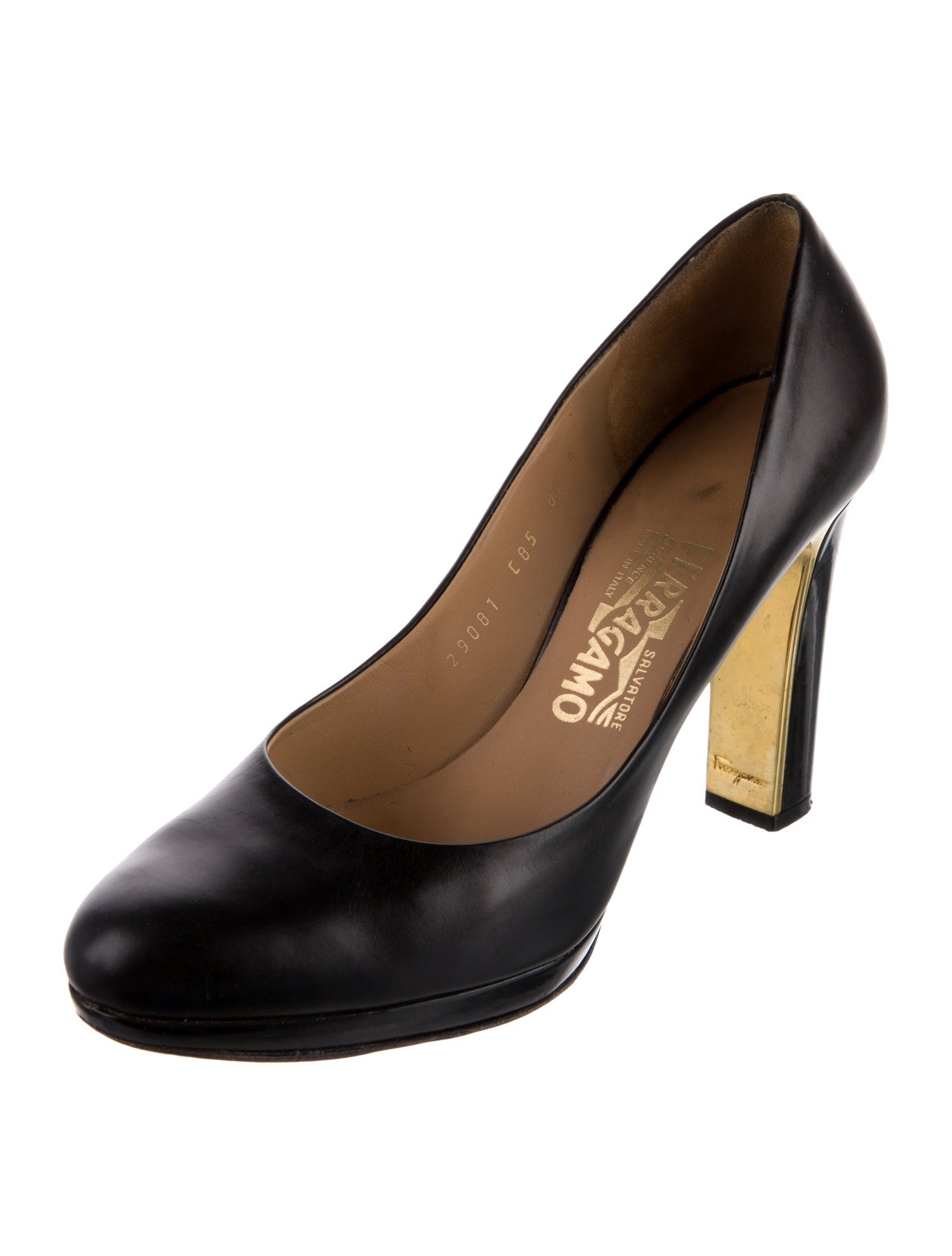 Salvatore Ferragamo Leather Pumps