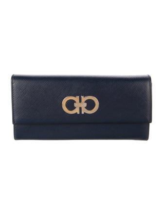 Salvatore Ferragamo Leather Continental Wallet