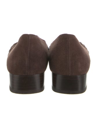 Salvatore Ferragamo Suede Flats