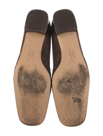Salvatore Ferragamo Suede Flats