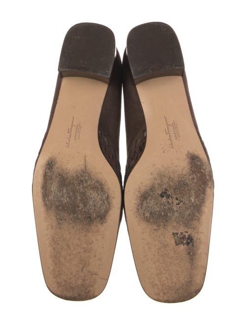 Salvatore Ferragamo Suede Flats