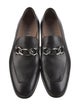Salvatore Ferragamo Leather Monk Straps