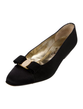 Salvatore Ferragamo Suede Ballet Flats