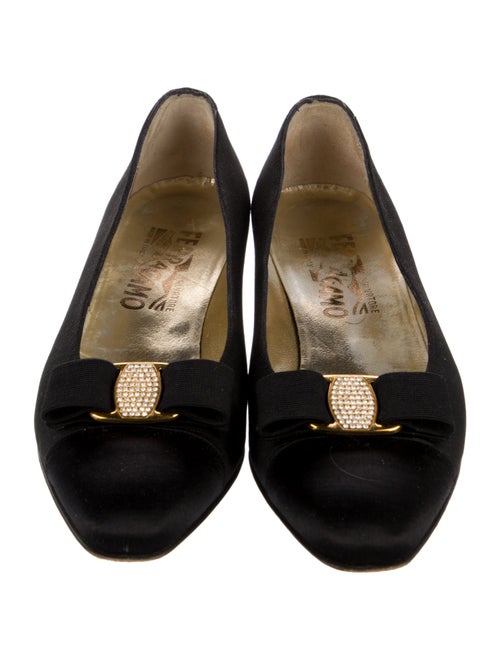 Salvatore Ferragamo Suede Ballet Flats