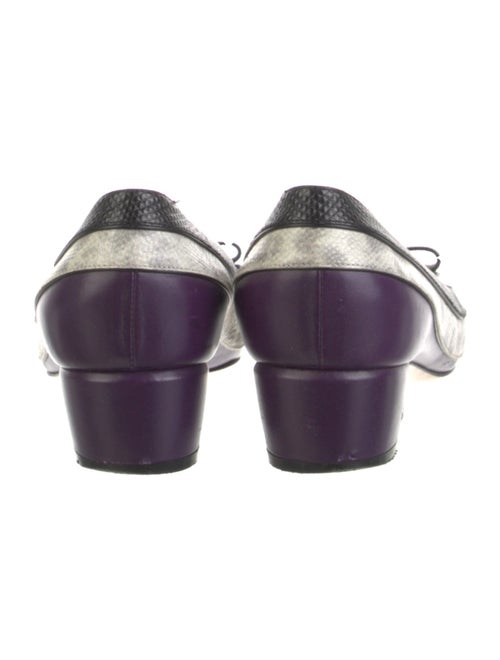 Salvatore Ferragamo Vara Bow Accent Leather Ballet Flats