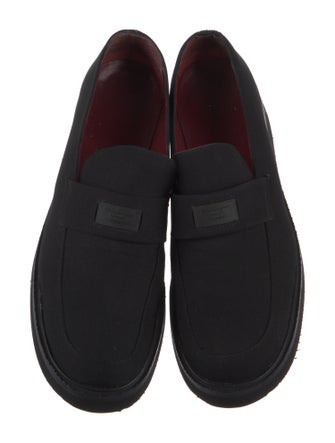 Salvatore Ferragamo Canvas Loafers