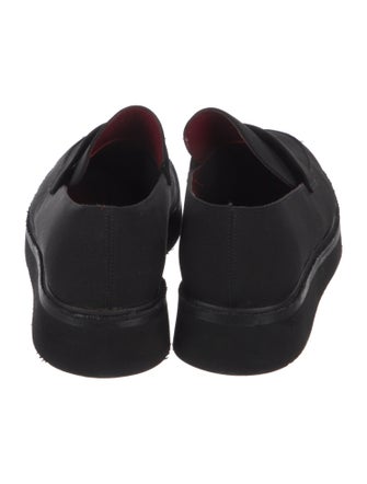 Salvatore Ferragamo Canvas Loafers