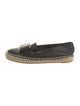 Salvatore Ferragamo Leather Espadrilles