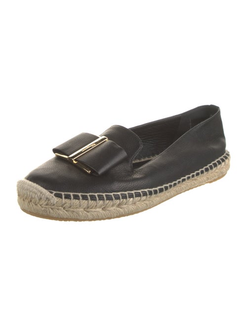 Salvatore Ferragamo Leather Espadrilles