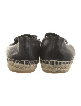 Salvatore Ferragamo Leather Espadrilles