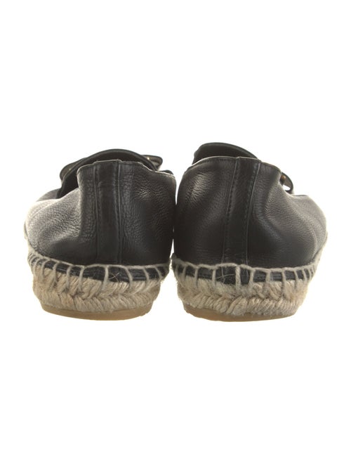 Salvatore Ferragamo Leather Espadrilles