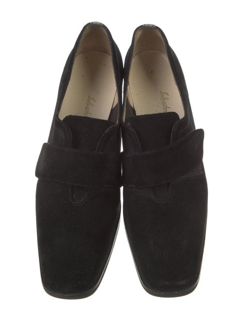 Salvatore Ferragamo Suede Flats