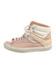 Salvatore Ferragamo Suede Wedge Sneakers