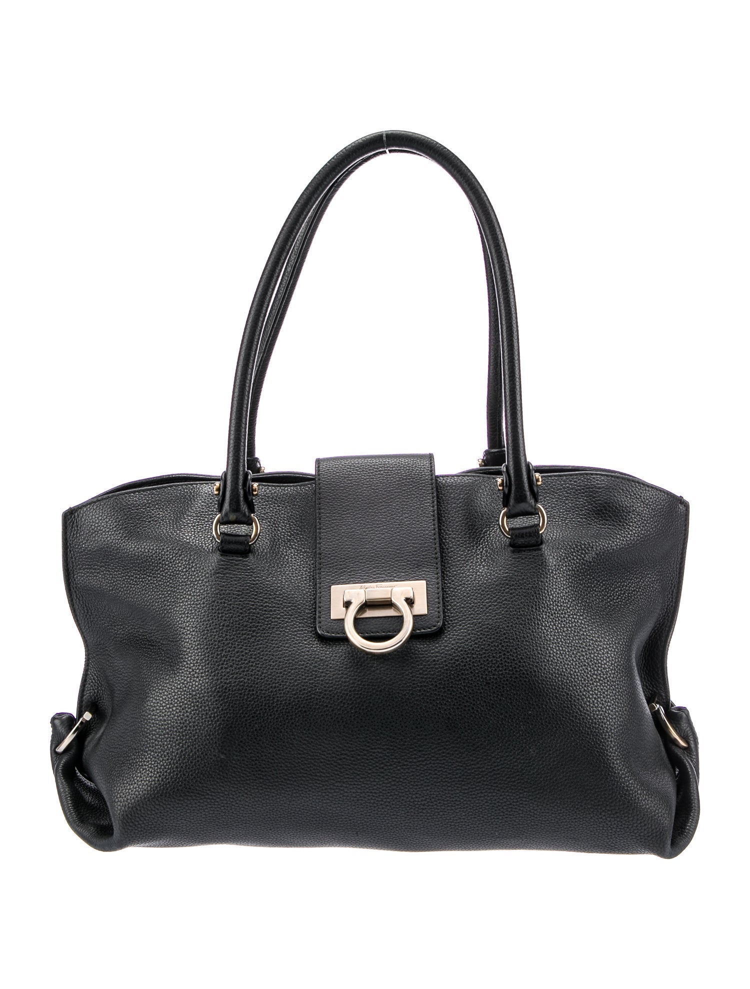 【sale!】Tory Burch-Phoebe Mini Tote Tory Burch Phoebe Small Leather Tote - Black Totes, Handbags