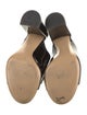 Salvatore Ferragamo Vara Bow Accent Patent Leather Slides