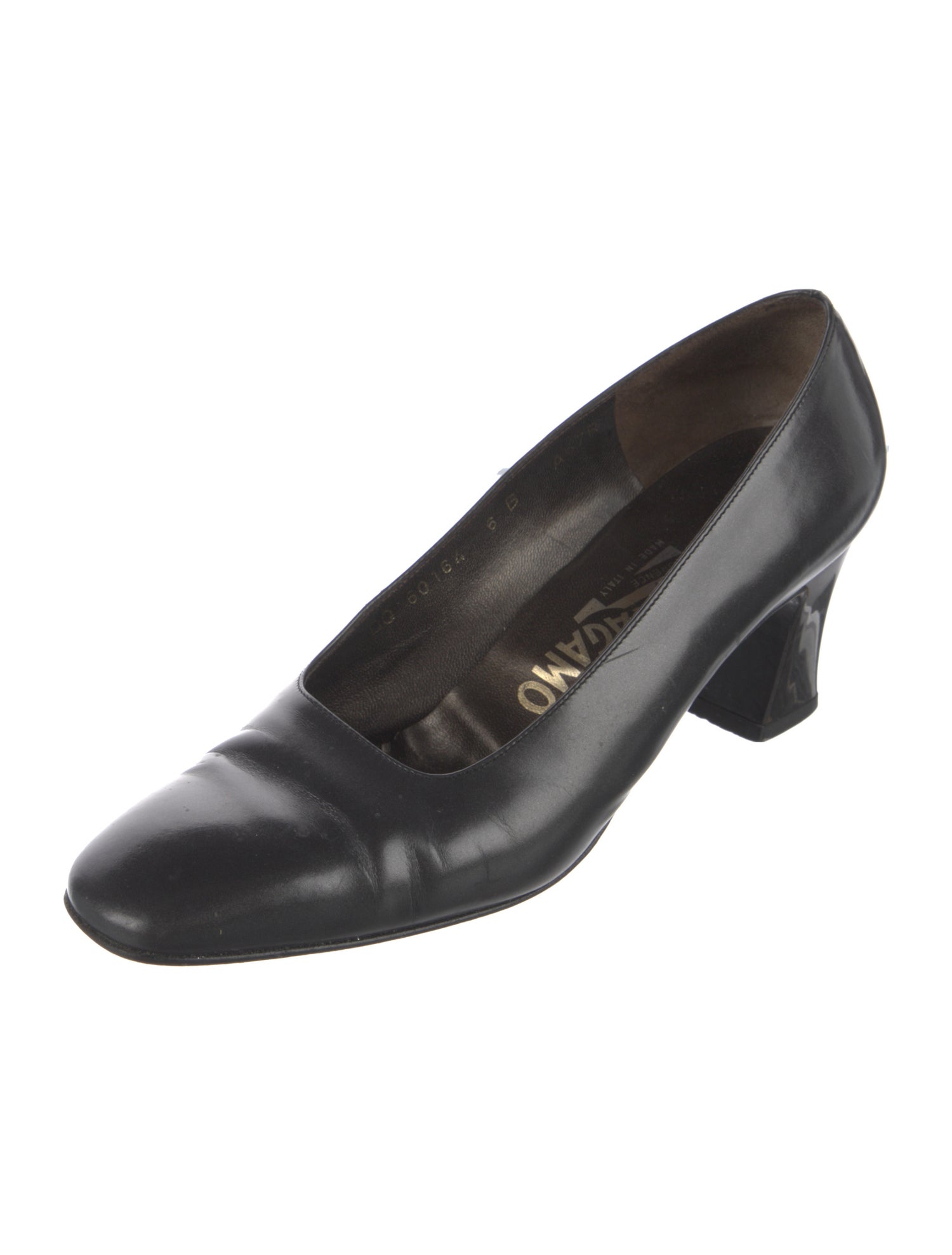 Salvatore Ferragamo Leather Pumps