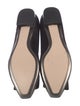 Salvatore Ferragamo Vara Bow Accent Satin Flats