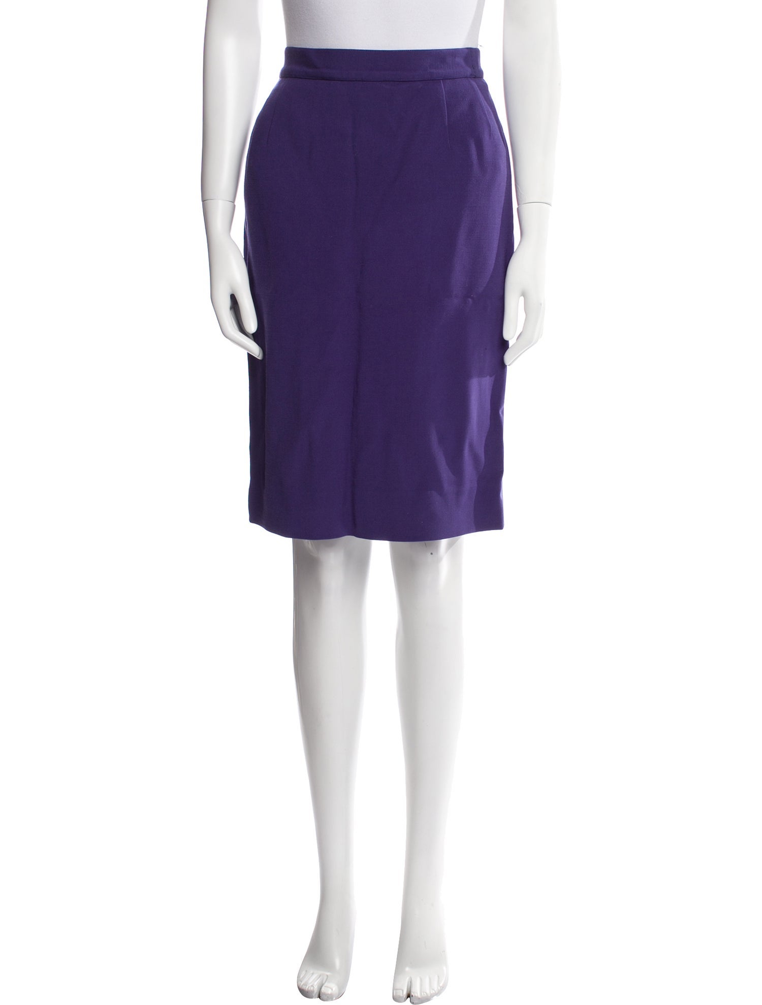 Salvatore Ferragamo Wool Knee-Length Skirt