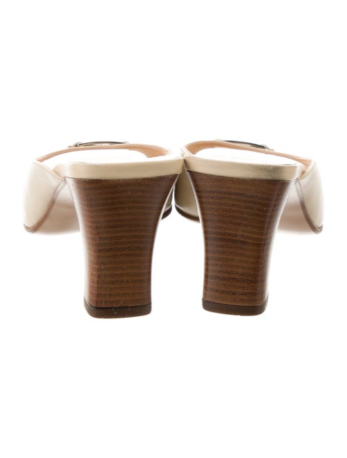 Salvatore Ferragamo Leather Slides