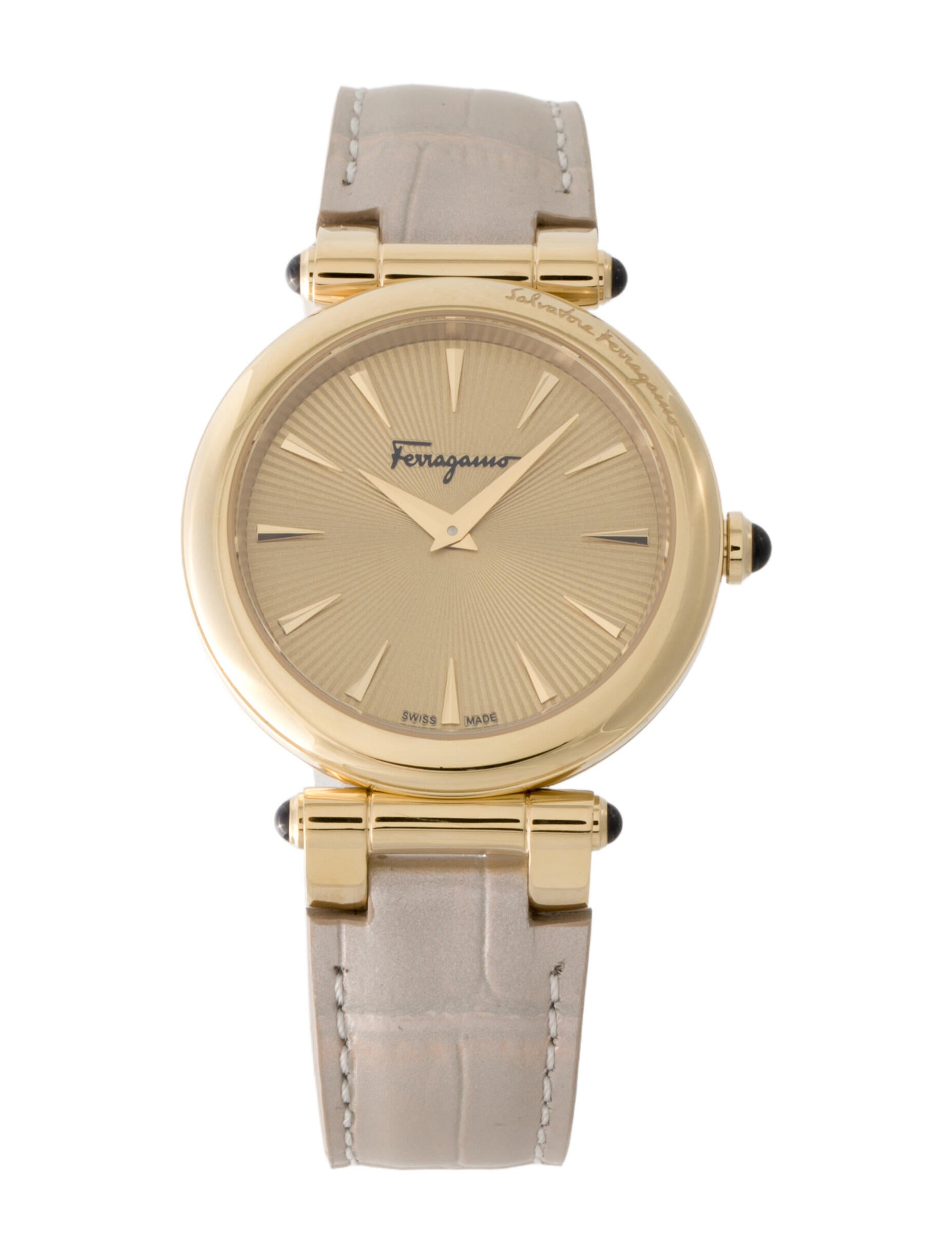 Salvatore Ferragamo Idillio Leather Watch