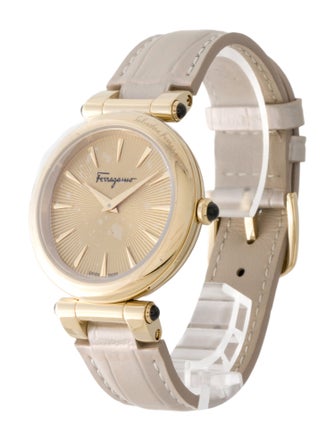 Salvatore Ferragamo Idillio Leather Watch