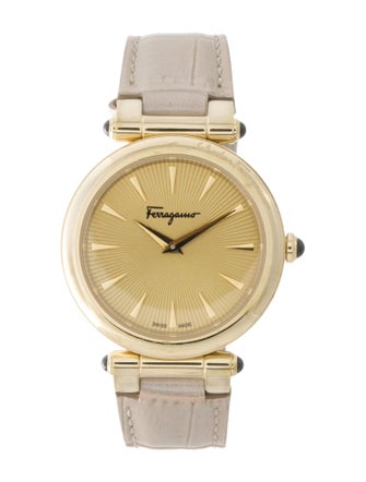 Salvatore Ferragamo Idillio Leather Watch